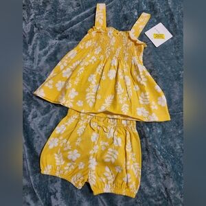 Baby girl 2 piece short set